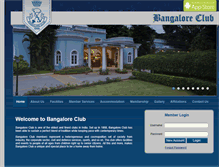 Tablet Screenshot of bangaloreclub.com